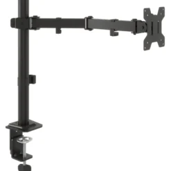 Braccio monitor con colonna singola, per 1 schermo