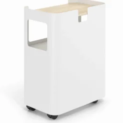 Carrello portaoggetti da ufficio con ripiani