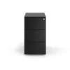 Cassettiera scrivania compatta Xenon Slim, 3 cassetti