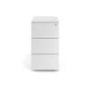 Cassettiera scrivania compatta Xenon Slim, 3 cassetti