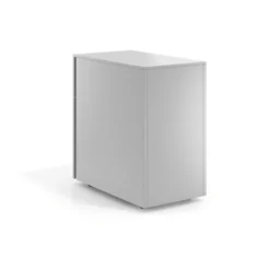 Cassettiera scrivania compatta Xenon Slim, 3 cassetti