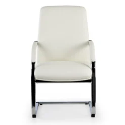 Poltrona Attesa Prestige , slitta pelle naturale