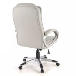 Poltrona Ufficio Baviera, molto confortevole, ecopelle