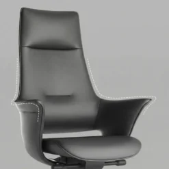 Poltrona Ufficio Design Dortmund, meccanismo relax, alluminio