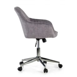 Poltroncina Girévole Ministry, struttura in acciaio