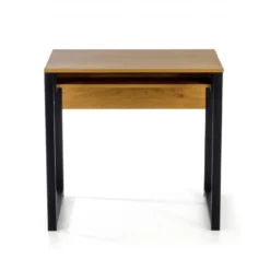 Scrivania per ufficio Philadelphia in legno e acciaio, design compatto