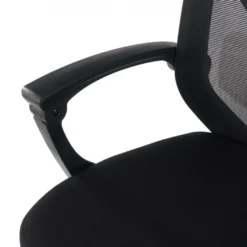 Sedia Computer con poggiapiedi estraibile Neo, rete