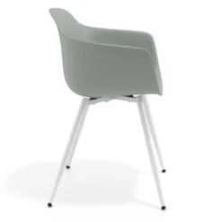 Sedia Conferenza Alice, 4 gambe, design avvolgente