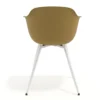 Sedia Conferenza Alice, 4 gambe, design avvolgente