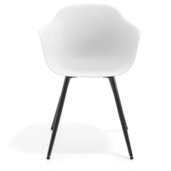 Sedia Conferenza Alice, 4 gambe, design avvolgente