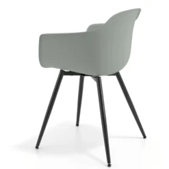 Sedia Conferenza Alice, 4 gambe, design avvolgente