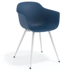 Sedia Conferenza Alice, 4 gambe, design avvolgente