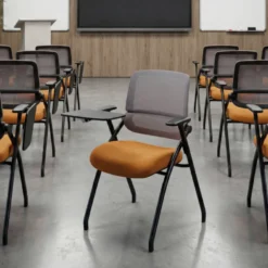 Sedia con tavoletta Smart, formazione, pieghevole