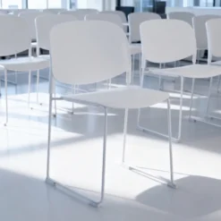 Sedia da Conferenza Nadya, Impilabile, Alta qualità