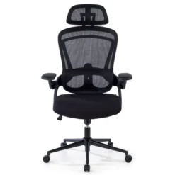 Sedia da scrivania ergonomica Optima, braccioli ribaltabili