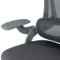 Sedia da scrivania ergonomica Optima, braccioli ribaltabili
