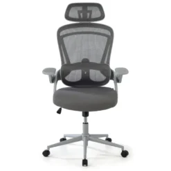 Sedia da scrivania ergonomica Optima, braccioli ribaltabili