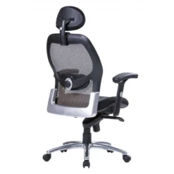 Sedia da Studio Ergonomica Hong Kong braccioli regolabili, poggiatesta