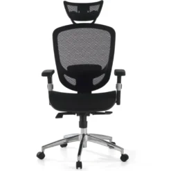 Sedia da studio Flex, braccioli regolabili, poggiatesta