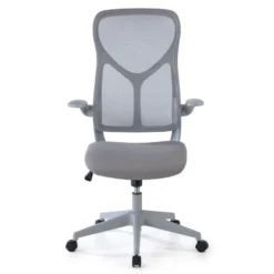 Sedia da studio Raptor, braccioli pieghevoli, schienale ergonomico