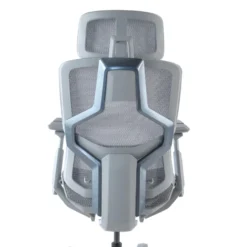 Sedia da ufficio ergonomica AeroMax white con doppio supporto lombare