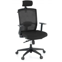 Sedia da ufficio ergonomica Akira con poggiatesta
