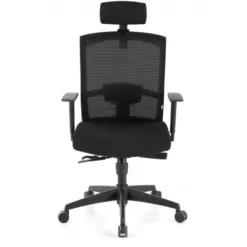 Sedia da ufficio ergonomica Akira con poggiatesta