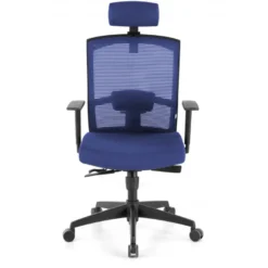 Sedia da ufficio ergonomica Akira con poggiatesta
