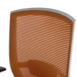 Sedia da ufficio ergonomica Akira white, meccanismo syncro