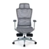 Sedia da ufficio ergonomica con poggiapiedi Balance Pro, Braccioli 3D