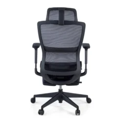Sedia da ufficio ergonomica con poggiapiedi Balance Pro, Braccioli 3D