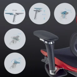 Sedia da ufficio ergonomica Erghos X2, supporto lombare flessibile