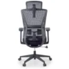 Sedia da Ufficio Ergonomica Orbit con Poggiatesta, Supporto Lombare
