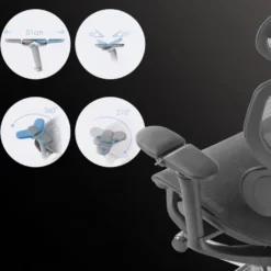 Sedia da ufficio ergonomica premium X4Pro, prestazioni massime