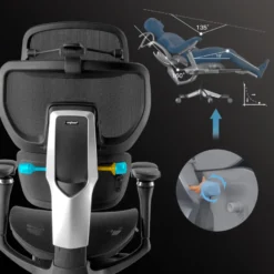 Sedia da ufficio ergonomica premium X4Pro, prestazioni massime