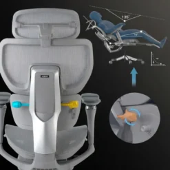 Sedia da ufficio ergonomica premium X4Pro, prestazioni massime