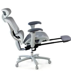 Sedia da Ufficio Ergonomica Sakura white, schienale reclinabile