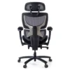 Sedia da Ufficio Ergonomica Sakura black, schienale reclinabile