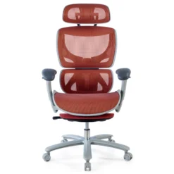 Sedia da Ufficio Ergonomica Sakura white, schienale reclinabile