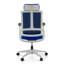 Sedia da Ufficio Ergonomica Team white, Tecnologia e Design