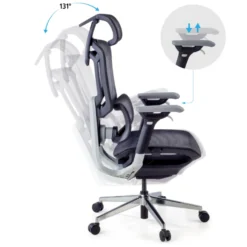 Sedia da Ufficio Ergonomica Valkyr, schienale auto-adattabile