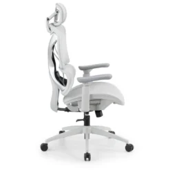 Sedia da ufficio ergonomica Velstrom con supporto lombare e braccioli 3D