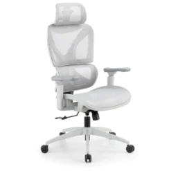 Sedia da ufficio ergonomica Velstrom con supporto lombare e braccioli 3D