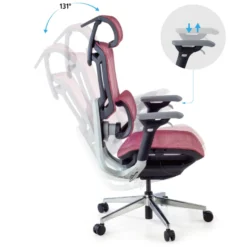 Sedia da Ufficio Ergonomica Valkyr, schienale auto-adattabile