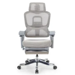 Sedia da ufficio ergonomica ZenMax con poggiapiedi, massime prestazioni