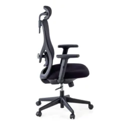 Sedia da Ufficio Fusion black, supporto lombare