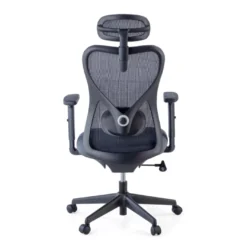 Sedia da Ufficio Fusion black, supporto lombare
