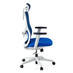 Sedia da Ufficio Fusion White, supporto lombare