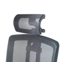 Sedia da ufficio giapponese Hiro, ergonomica, schiuma iniettata, poggiatesta