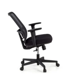Sedia da ufficio professionale Kaito black, utilizzo di 8 ore